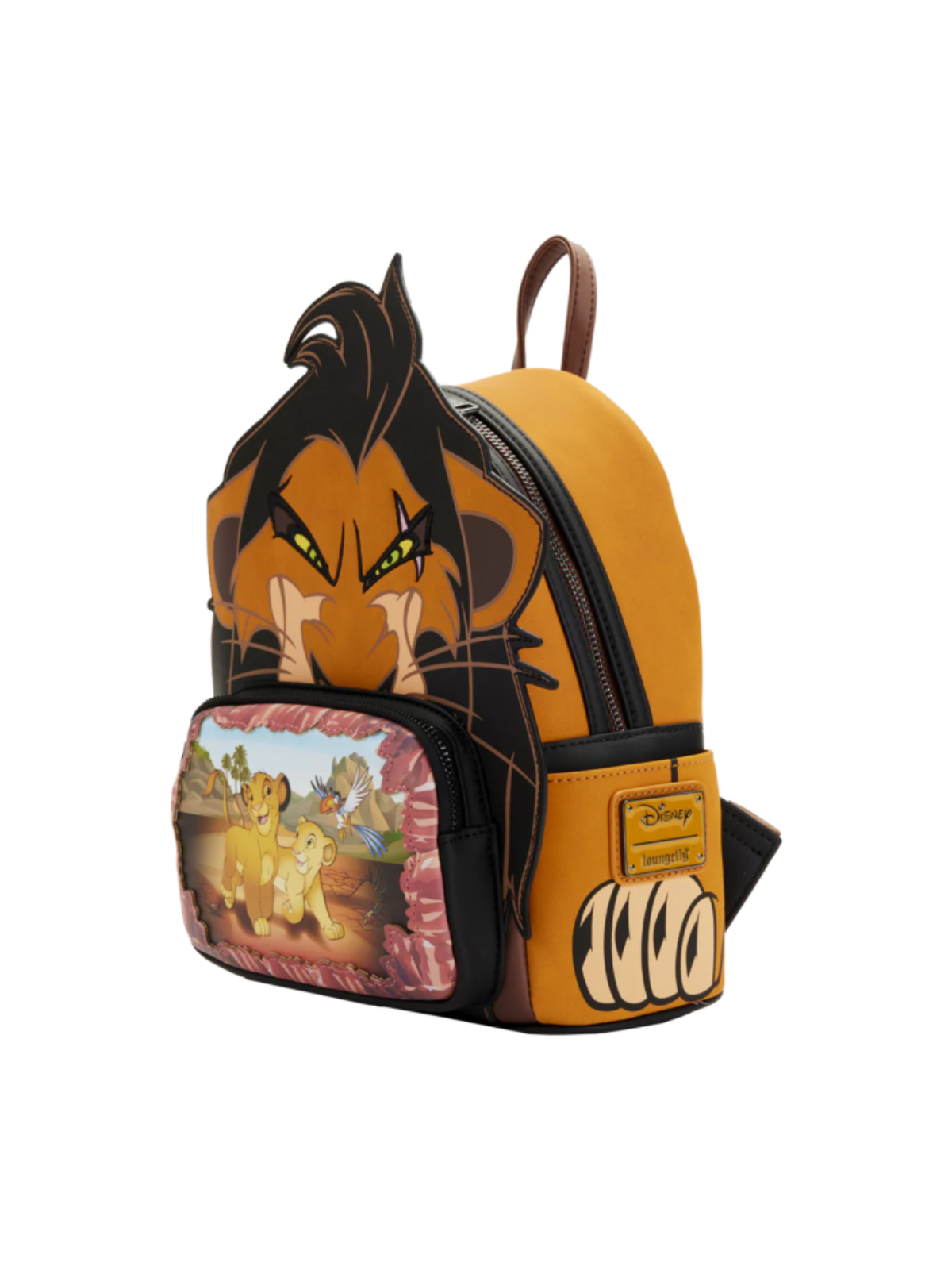 Sac à dos villains Scar Le roi lion LOUNGEFLY