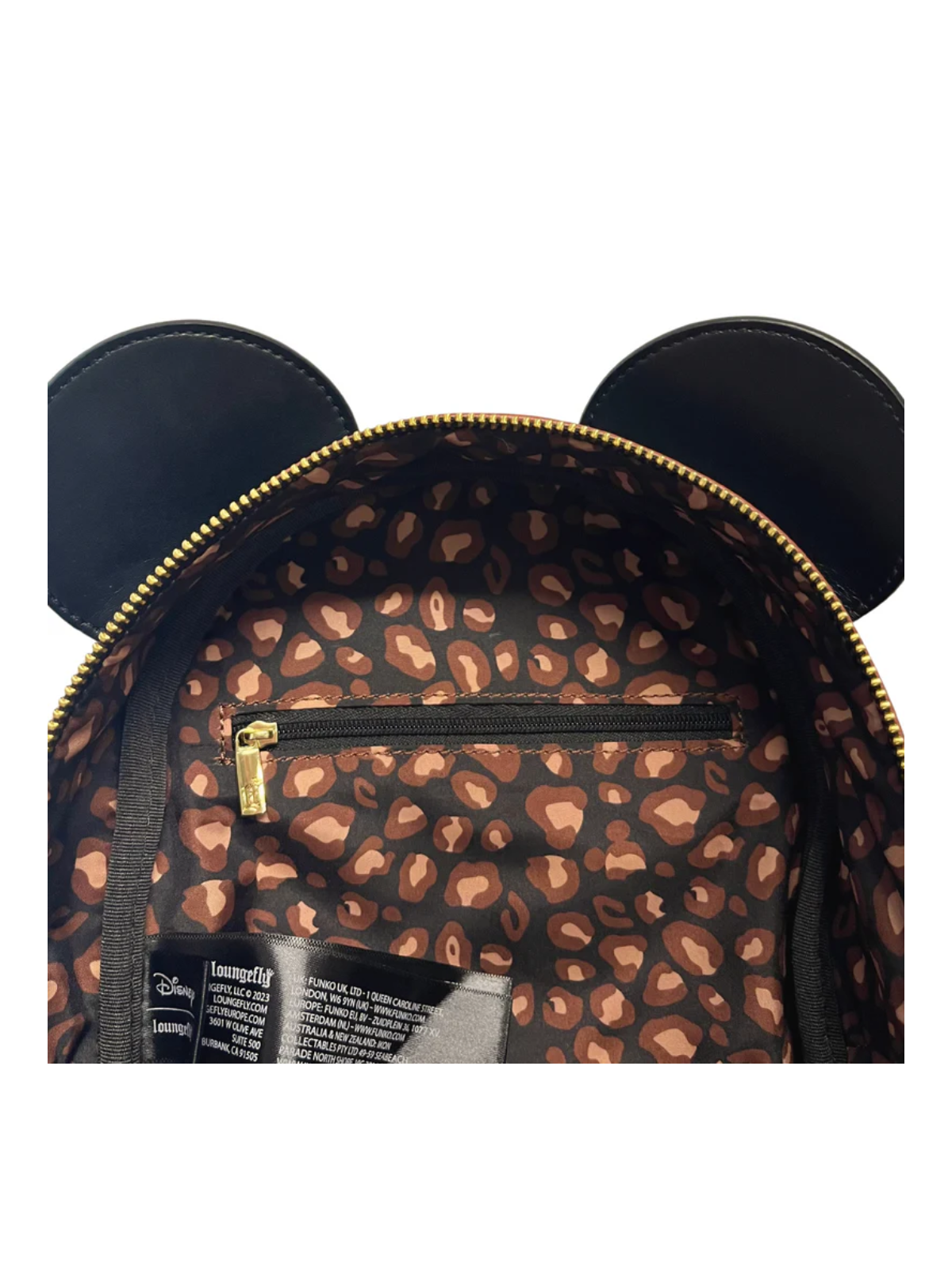 Sac à dos Disney Minnie léopard print LOUNGEFLY