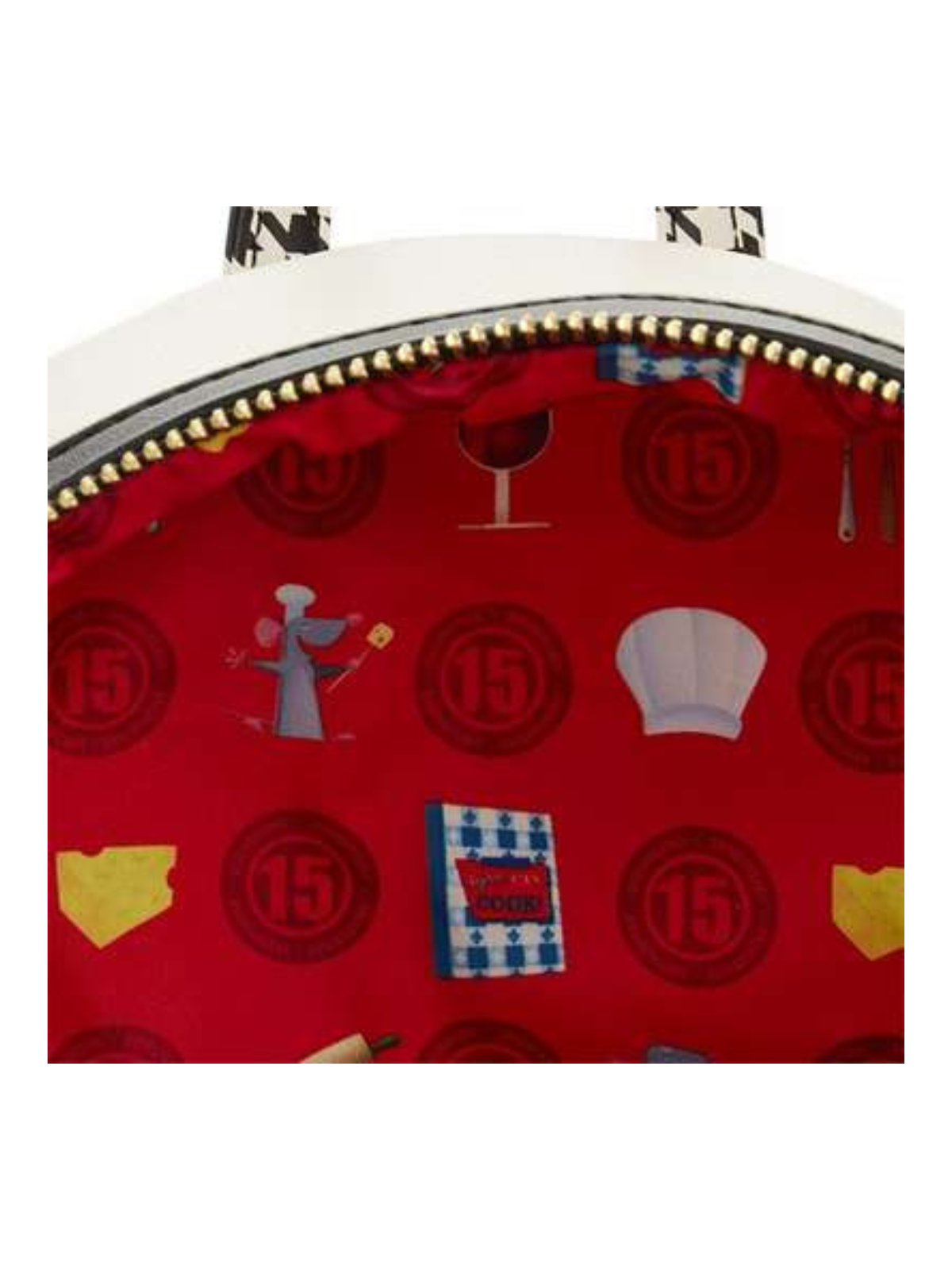 Sac à dos Little chef cosplay Ratatouille LOUNGEFLY