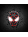 Lampe 3D LED Miles Morales Face 3D Spiderman