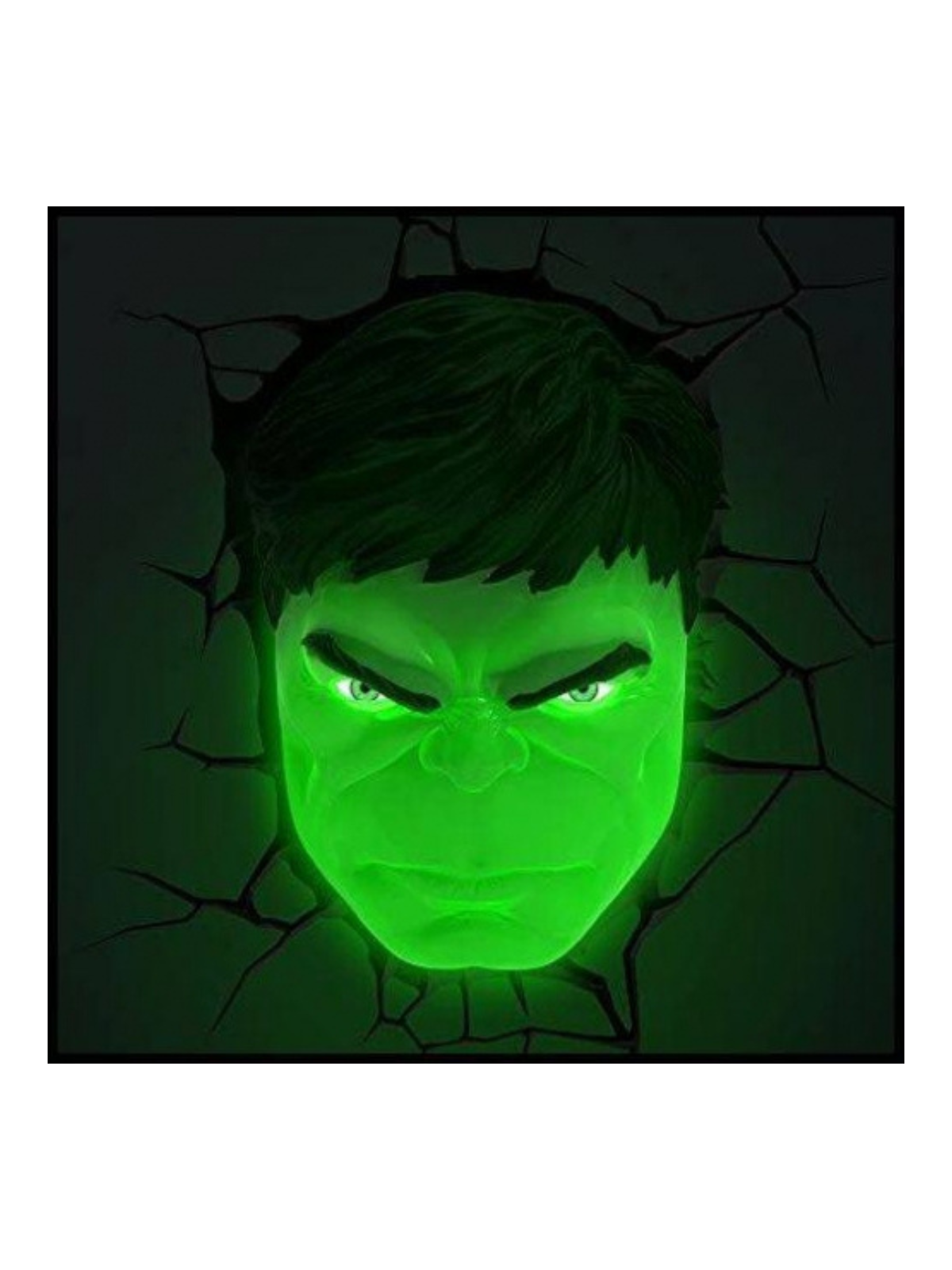 Lampe 3D Hulk Face Marvel