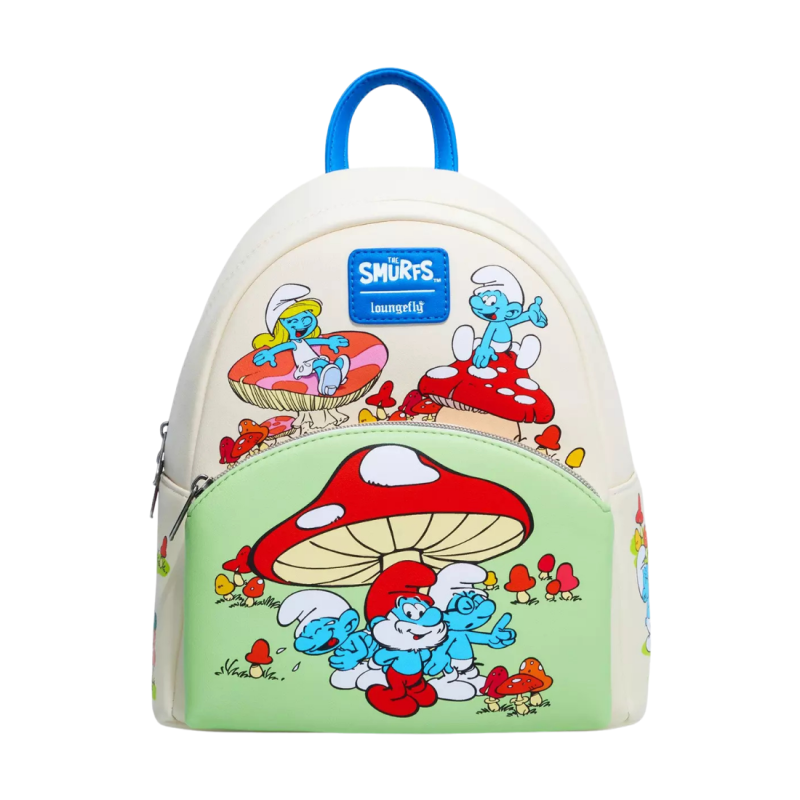 Sac à dos Mushroom Les Schtroumpfs LOUNGEFLY