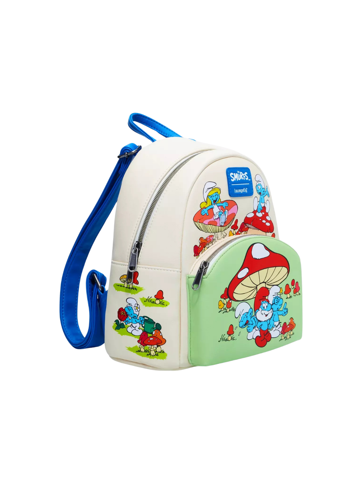 Sac à dos Mushroom Les Schtroumpfs LOUNGEFLY