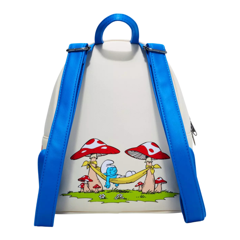 Sac à dos Mushroom Les Schtroumpfs LOUNGEFLY