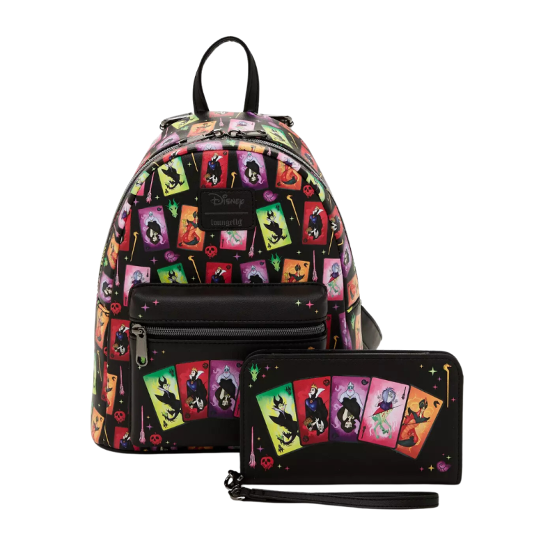 Sac à dos Villains cards LOUNGEFLY