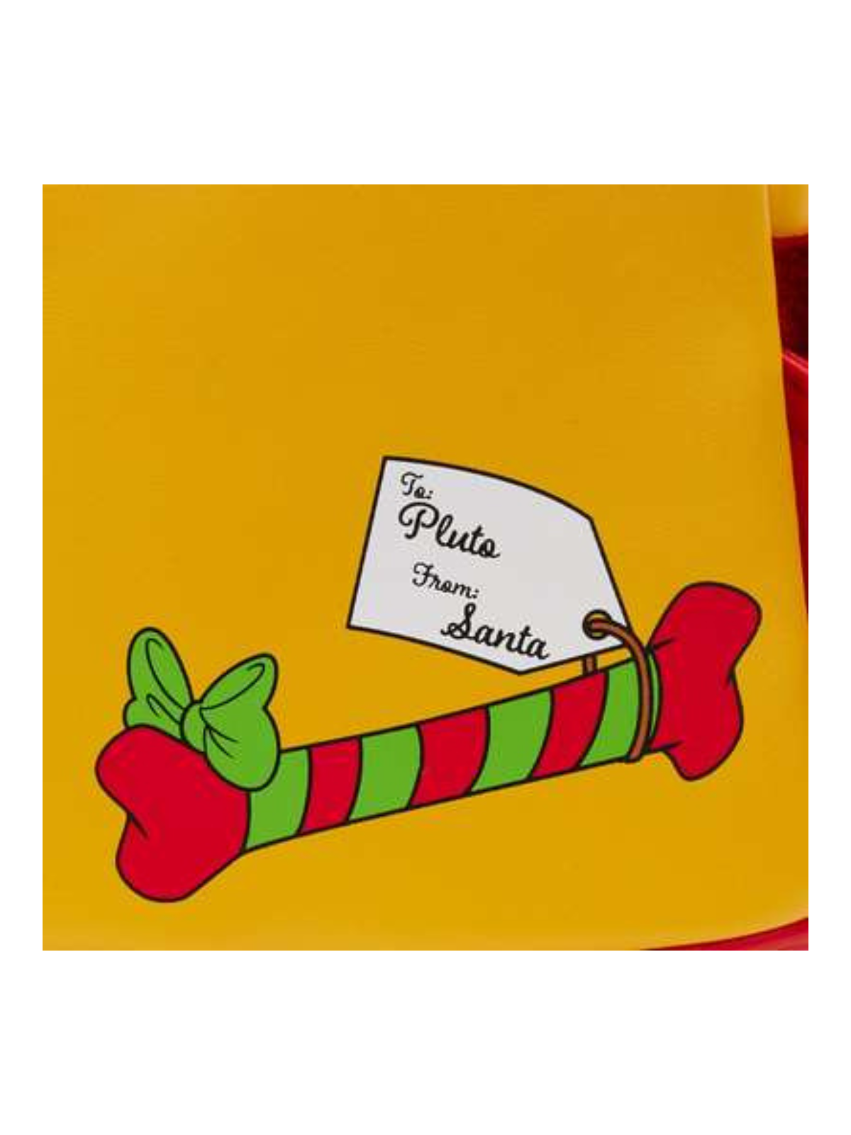 Sac à dos Pluto Santa letter LOUNGEFLY