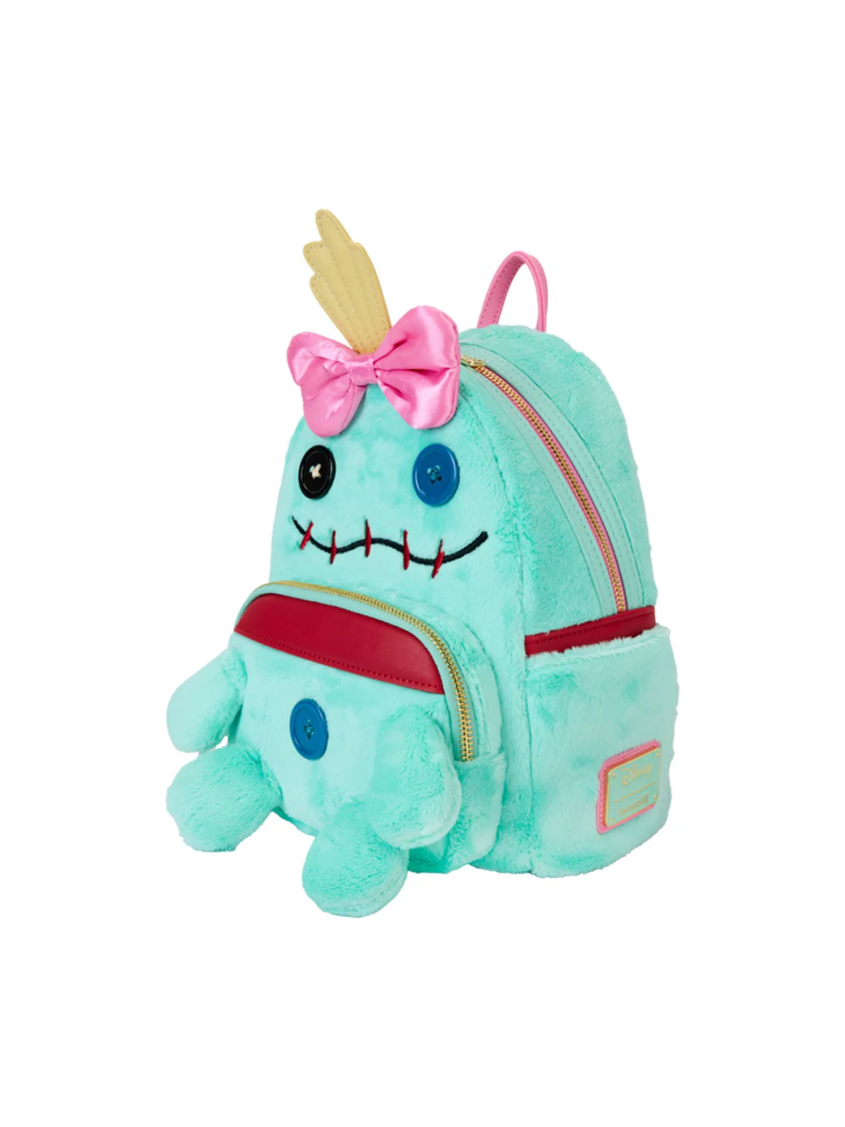 Sac à dos Souillon "Scrump" plush Lilo & Stitch LOUNGEFLY
