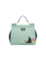 Sac à main Floral Silhouette Portrait Alice au Pays des Merveilles Loungefly
