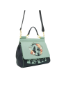 Sac à main Floral Silhouette Portrait Alice au Pays des Merveilles Loungefly