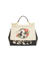 Sac à main Floral Silhouette Portrait Cream Alice au Pays des Merveilles Loungefly