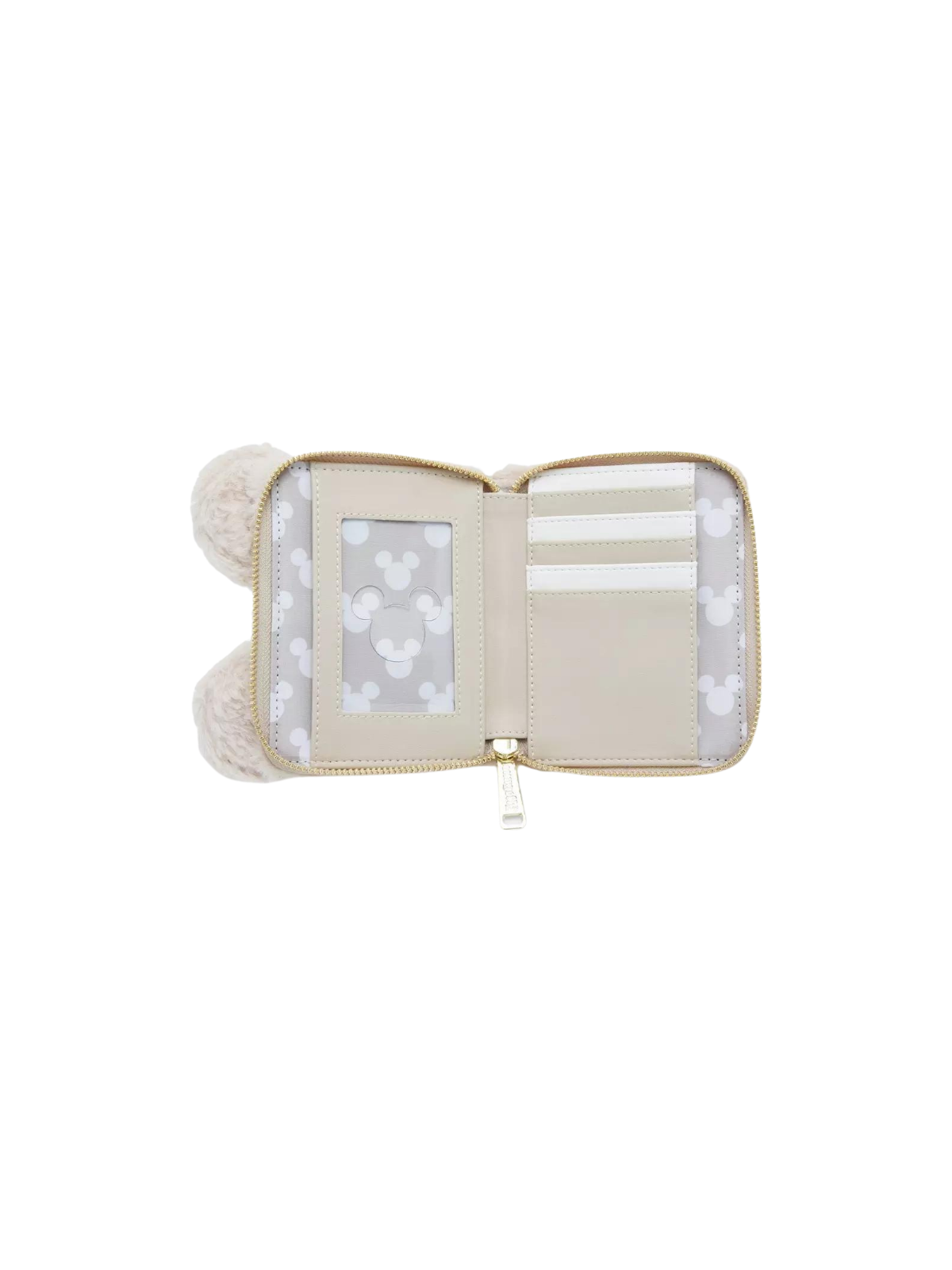 Porte Monnaie Faux Fur Figural Minnie Mouse Loungefly