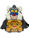 Sac à dos Rafiki & Simba cosplay Le roi lion LOUNGEFLY