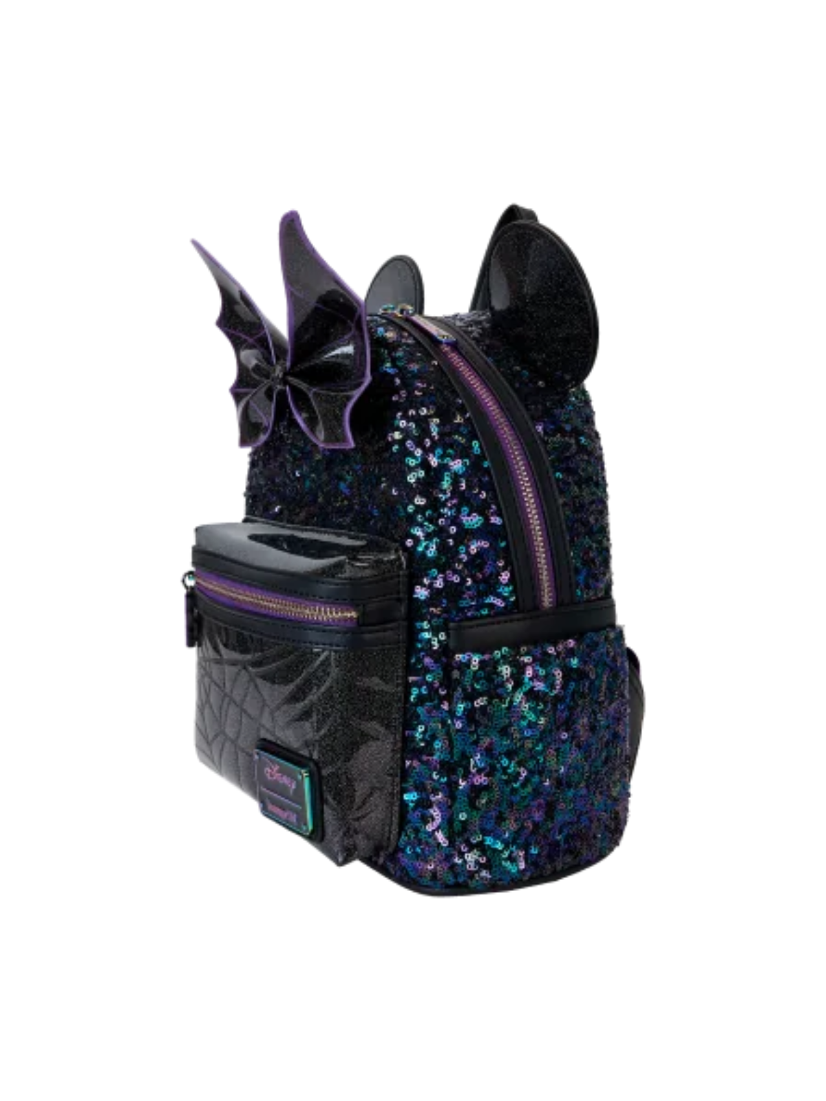 Sac à dos Minnie Mouse Spiderweb sequins LOUNGEFLY