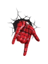 Lampe 3D Main de Spiderman