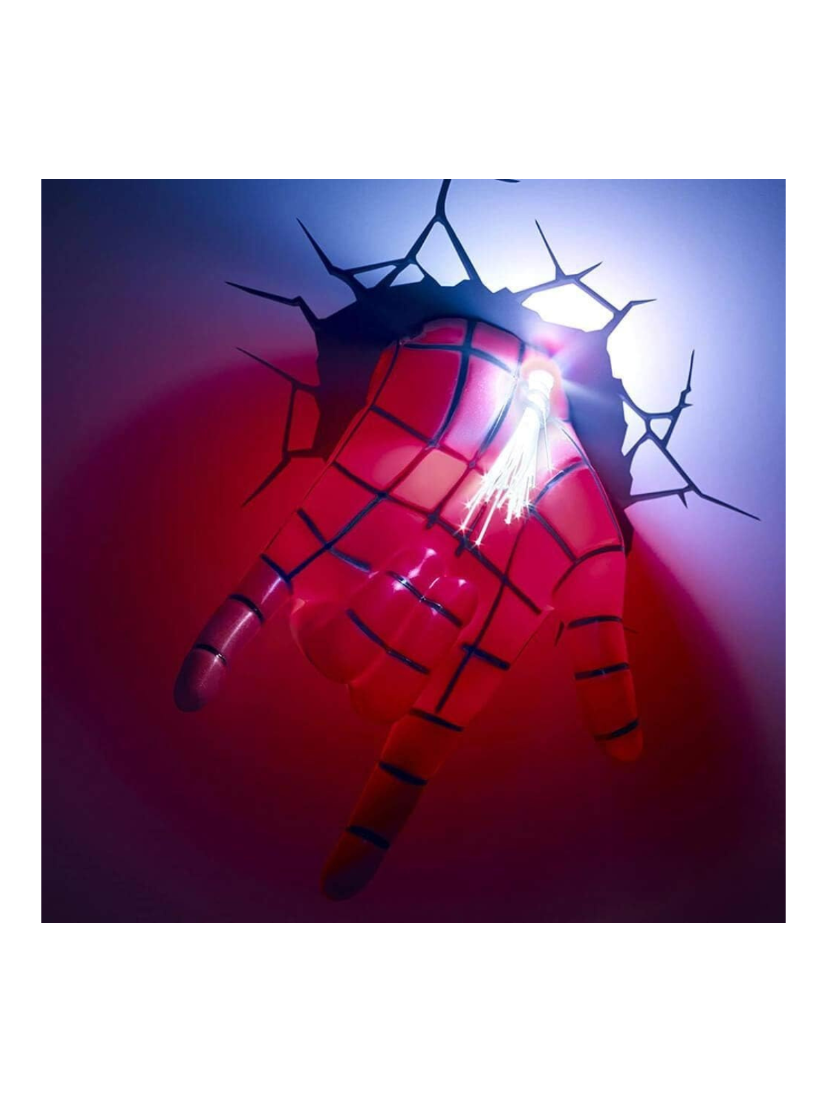 Lampe 3D Main de Spiderman