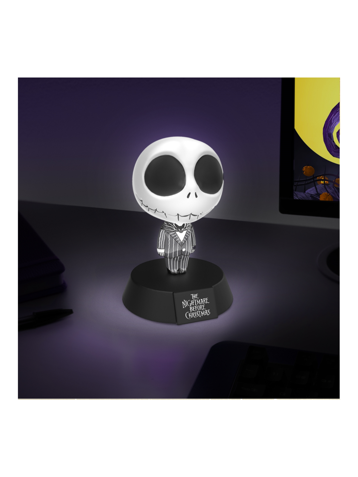 Lampe Jack Skellington Icon light 10cm l'étrange Noël de Mr Jack