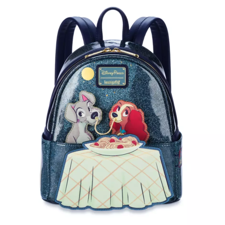 Sac à dos La Belle et le Clochard Disney loungefly