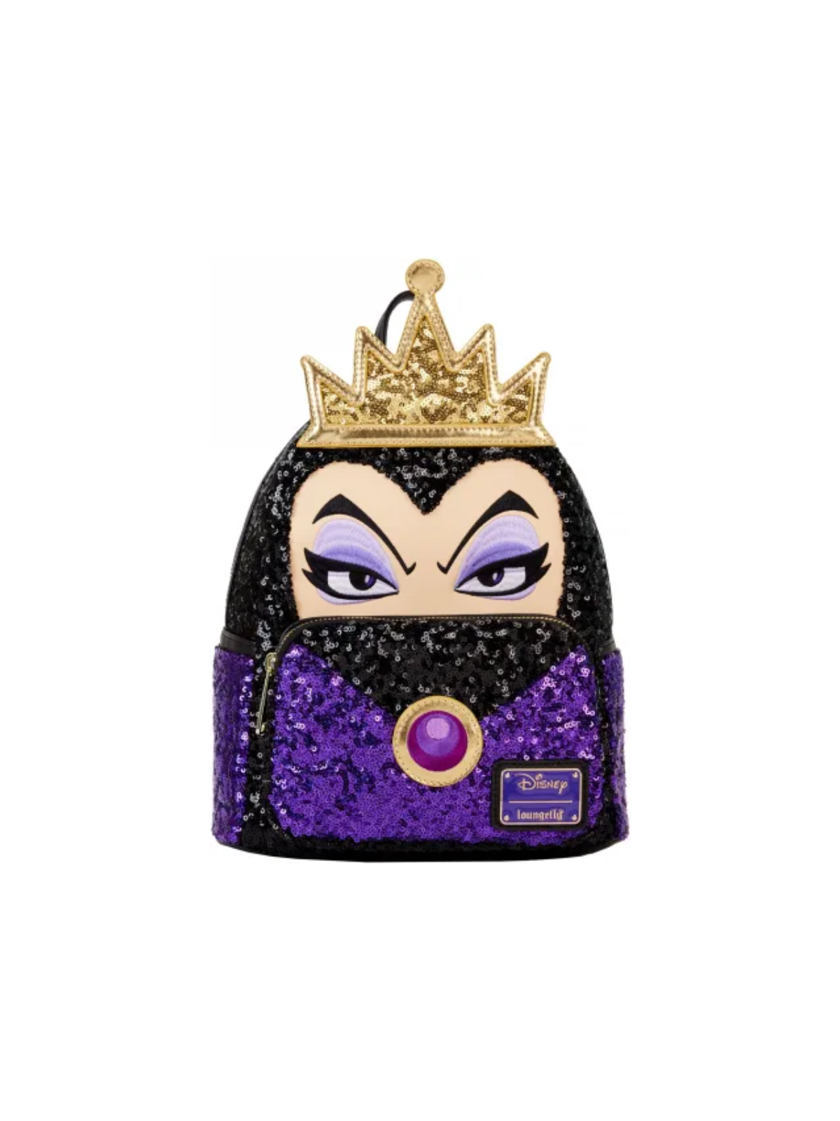 Sac à dos Méchante Reine Sequins Cosplay Blanche neige LOUNGEFLY