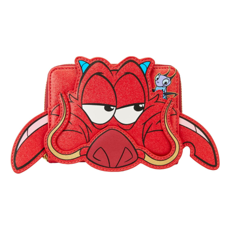 Porte monnaie Mushu Mulan 25ème Anniversaire  Loungefly