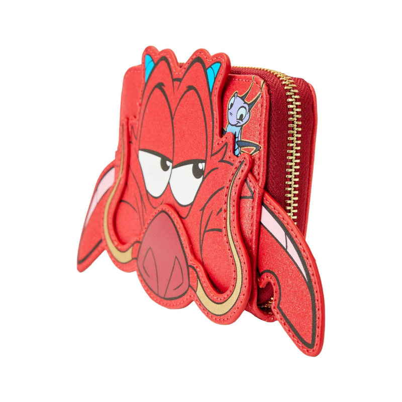 Porte monnaie Mushu Mulan 25ème Anniversaire  Loungefly