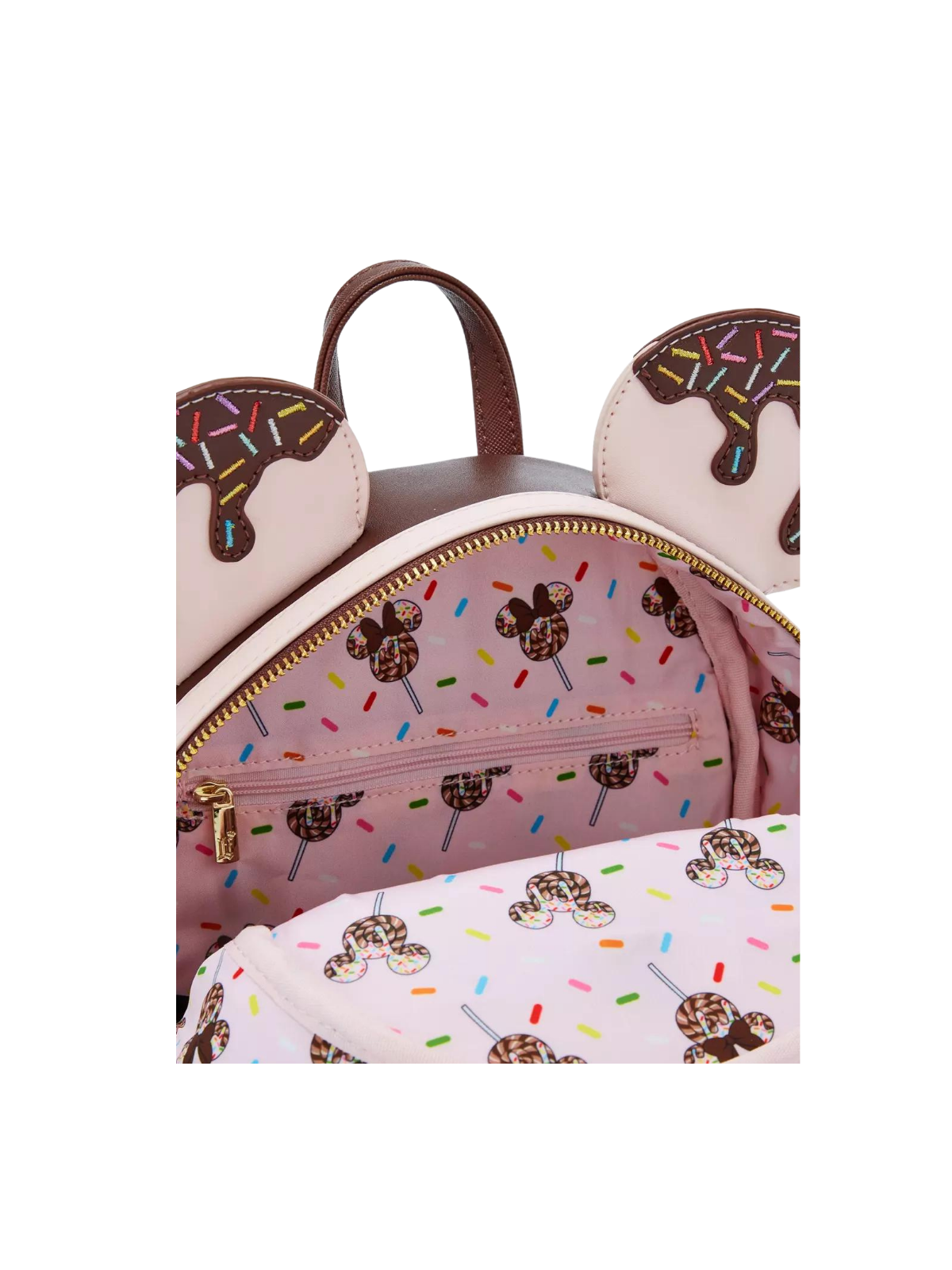 Sac à dos chocolate sprinkles Lollipop ears Minnie Mouse LOUNGEFLY