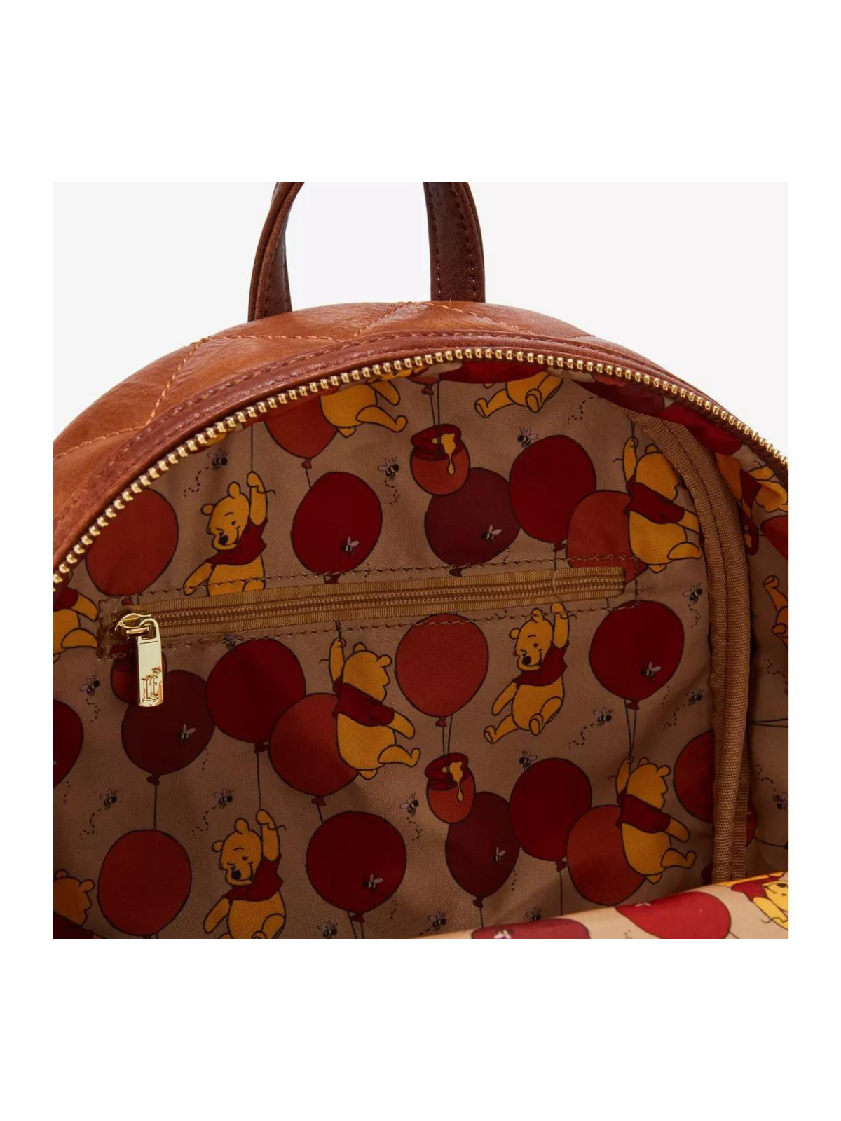 Sac à dos Quilted Winnie l'ourson LOUNGEFLY