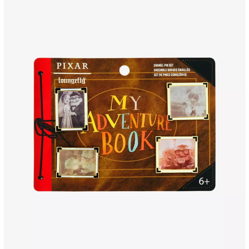 Pin's Adventure book lenticular Là-haut LOUNGEFLY