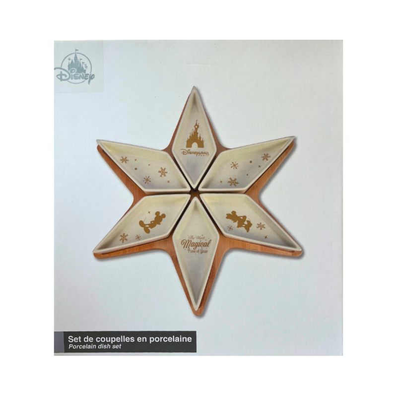 Set de coupelles en porcelaine Disneyland Paris