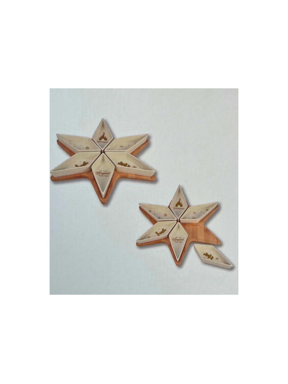 Set de coupelles en porcelaine Disneyland Paris