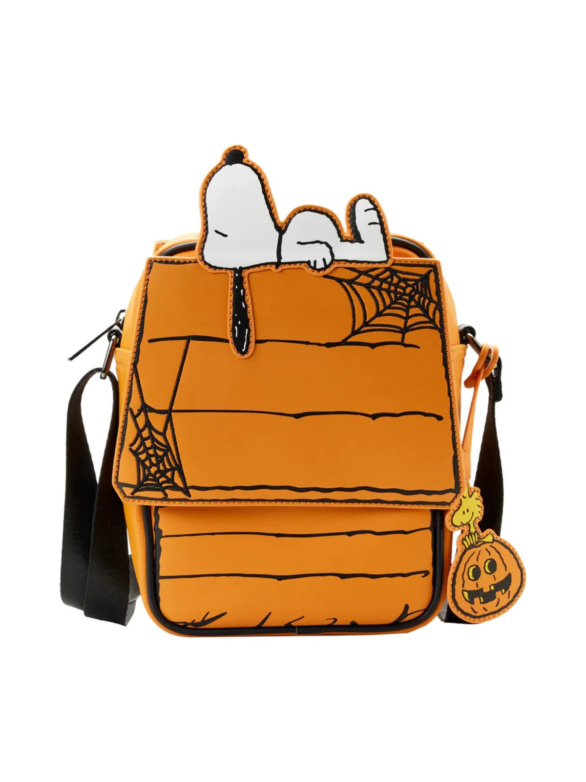 Sac à bandoulière Great pumpkin snoopy doghouse LOUNGEFLY