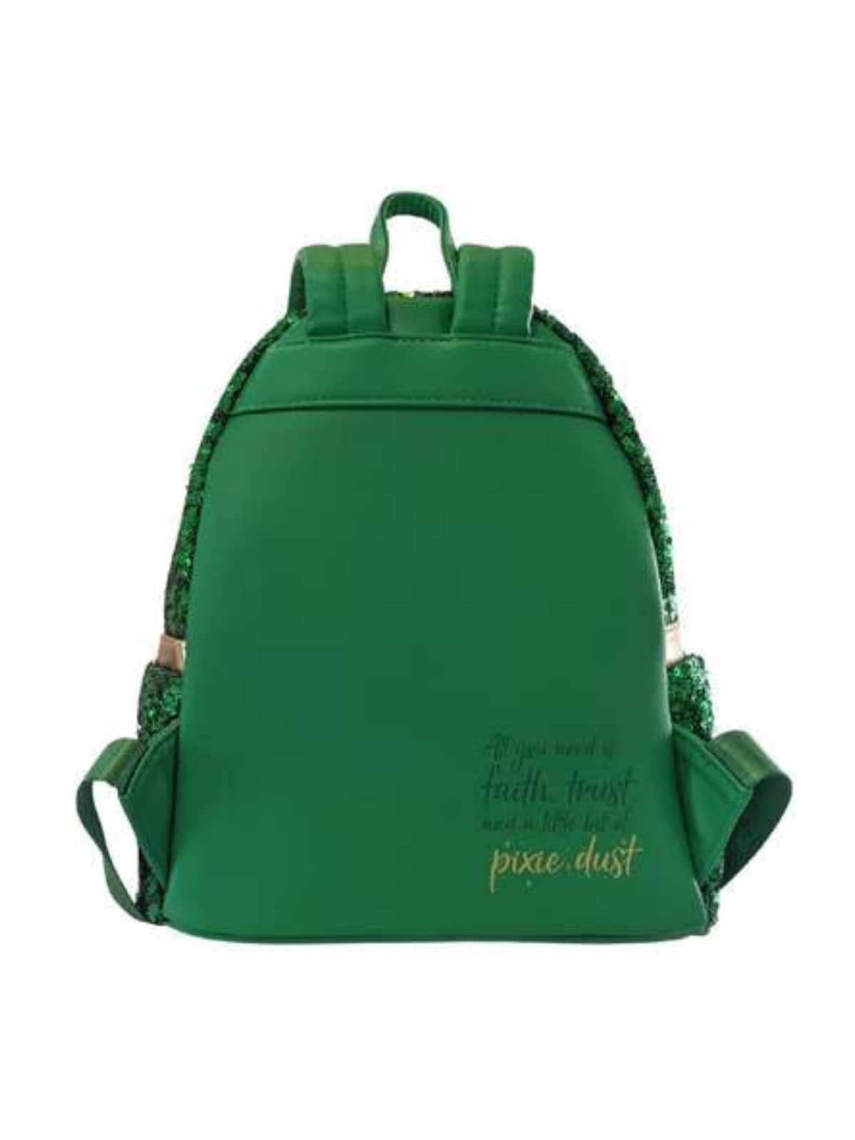 Sac à dos Fée clochette green sequins LOUNGEFLY