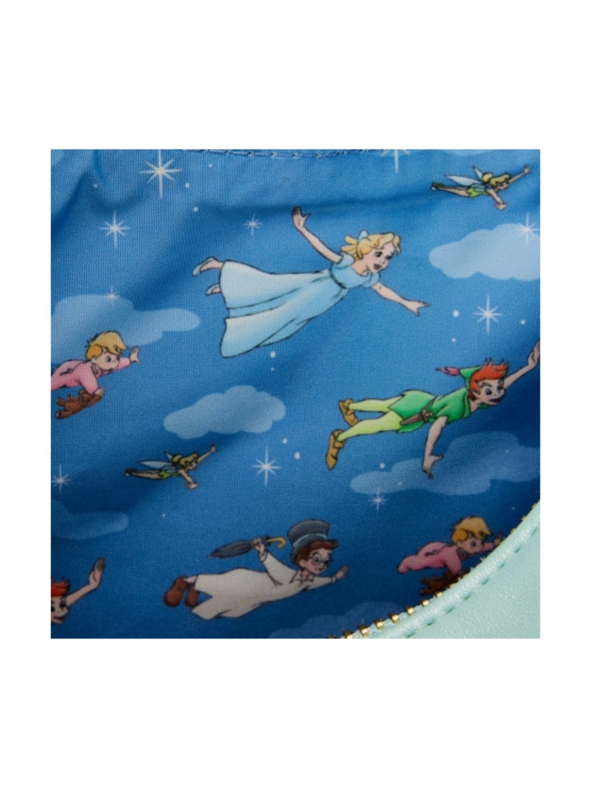 Sac à bandoulière Fée clochette glitter LOUNGEFLY