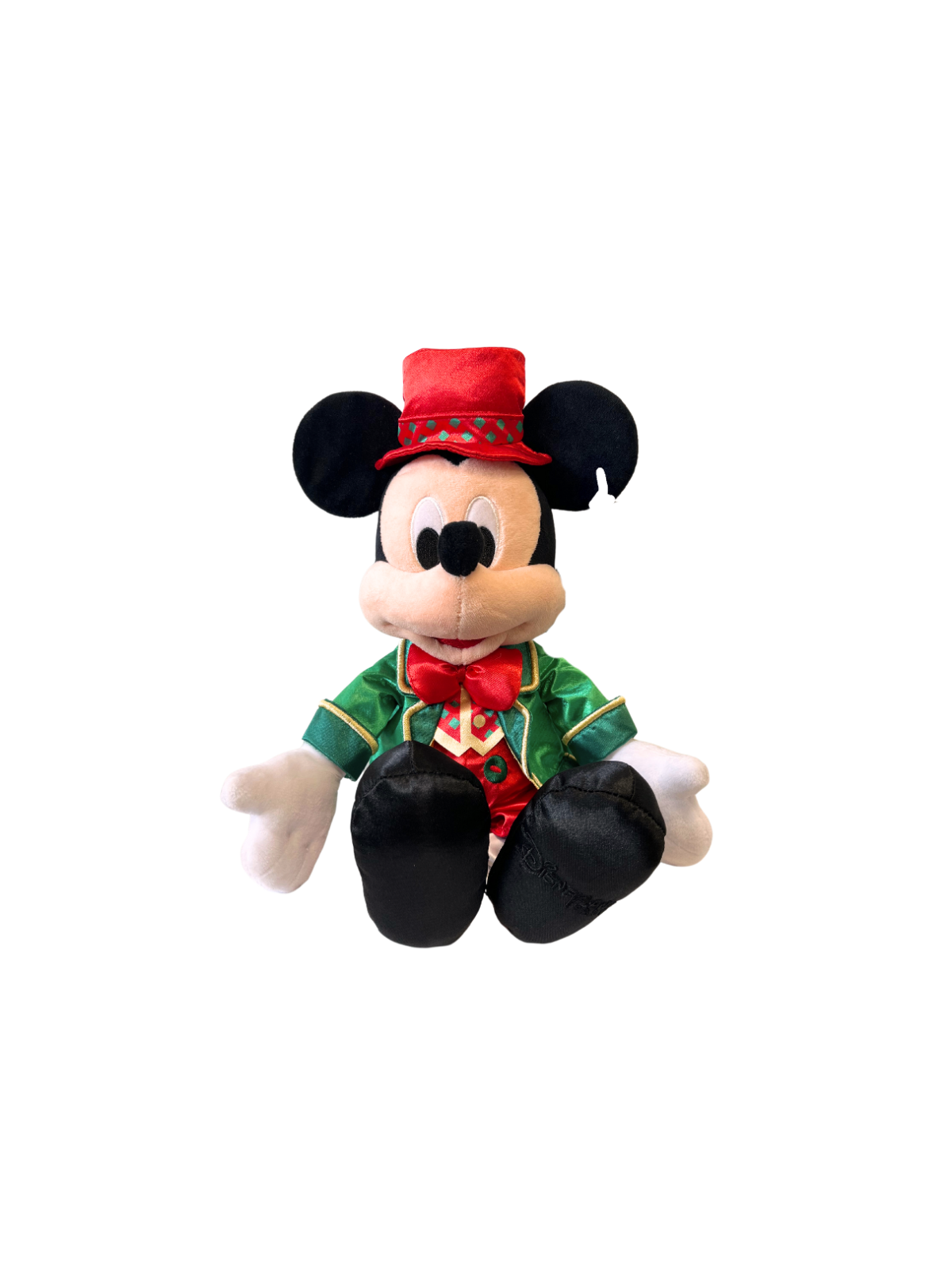Peluche Mickey Noël Disneyland Paris