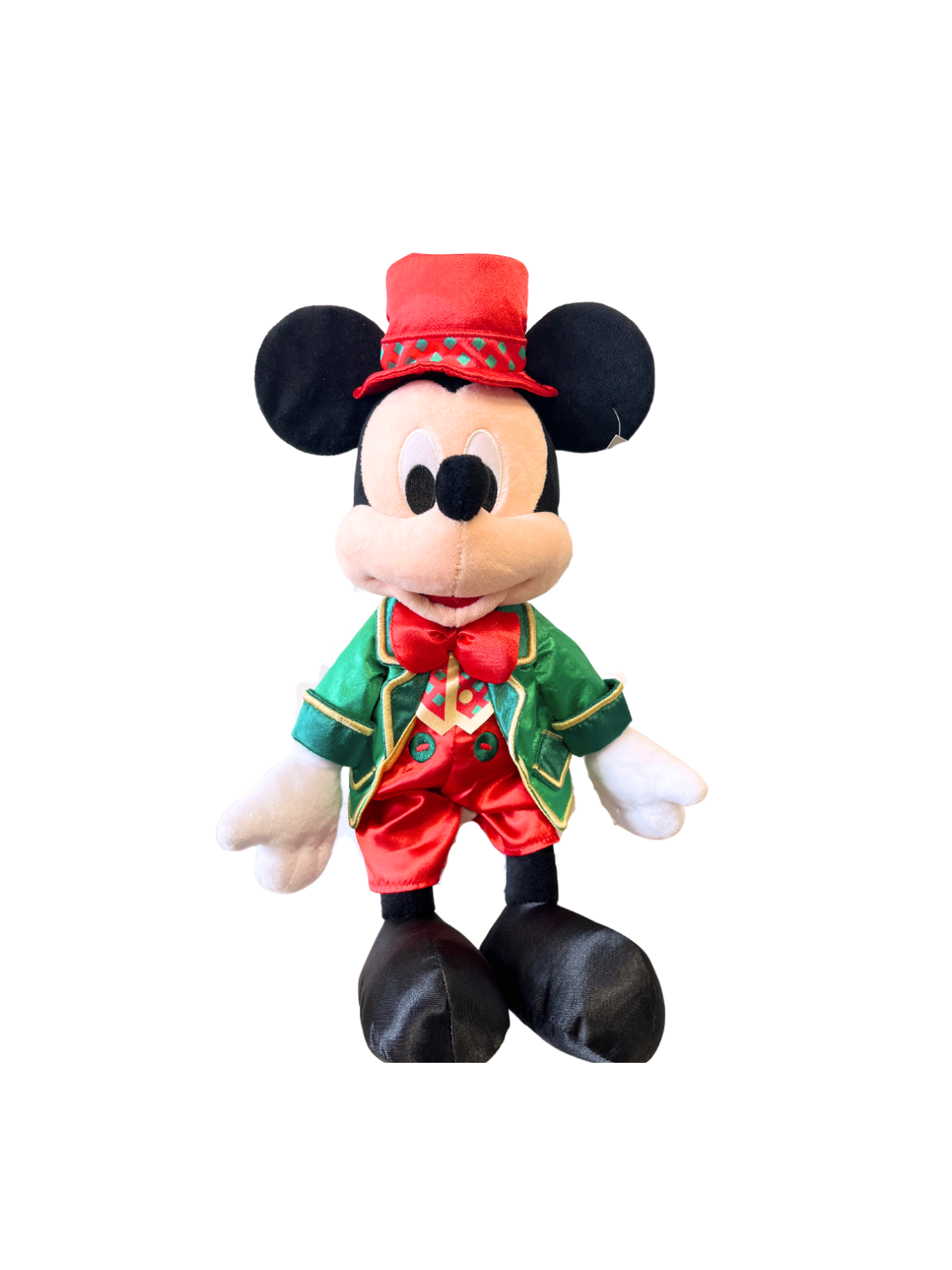 Peluche Mickey Noël Disneyland Paris