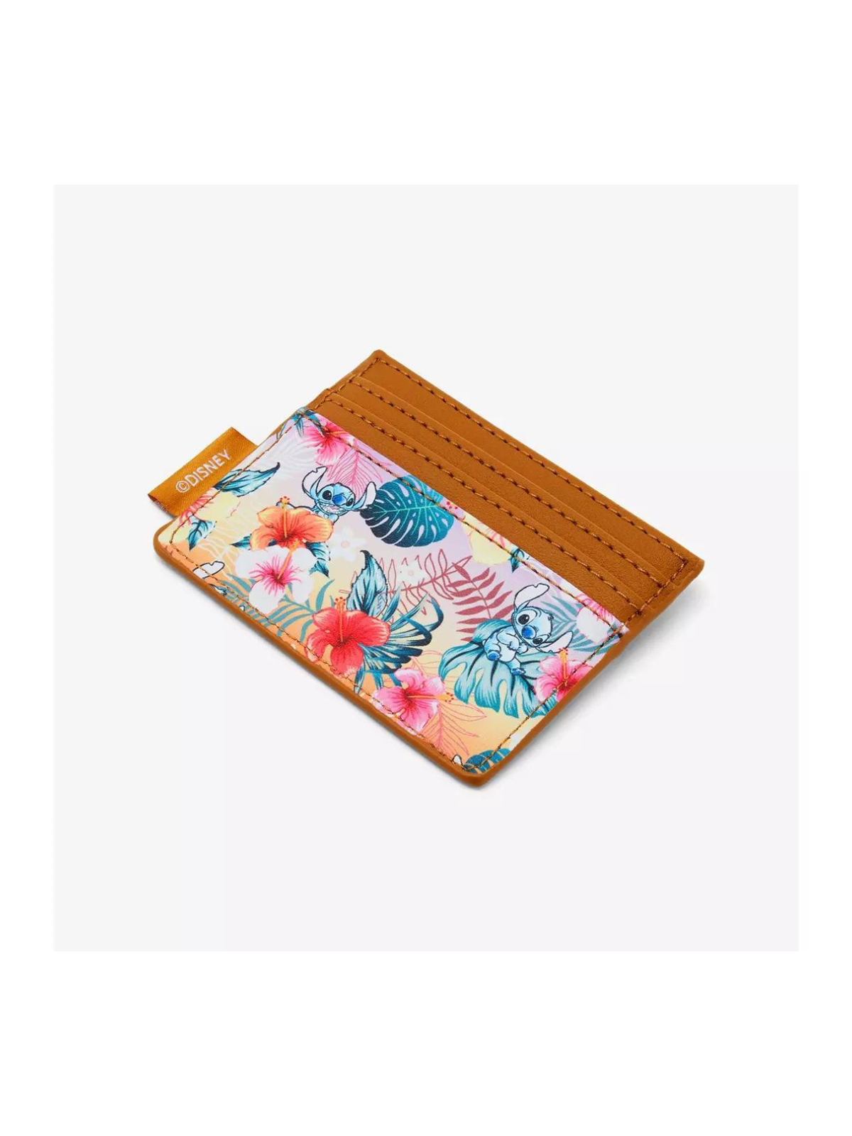 Porte cartes Flowers Stitch LOUNGEFLY