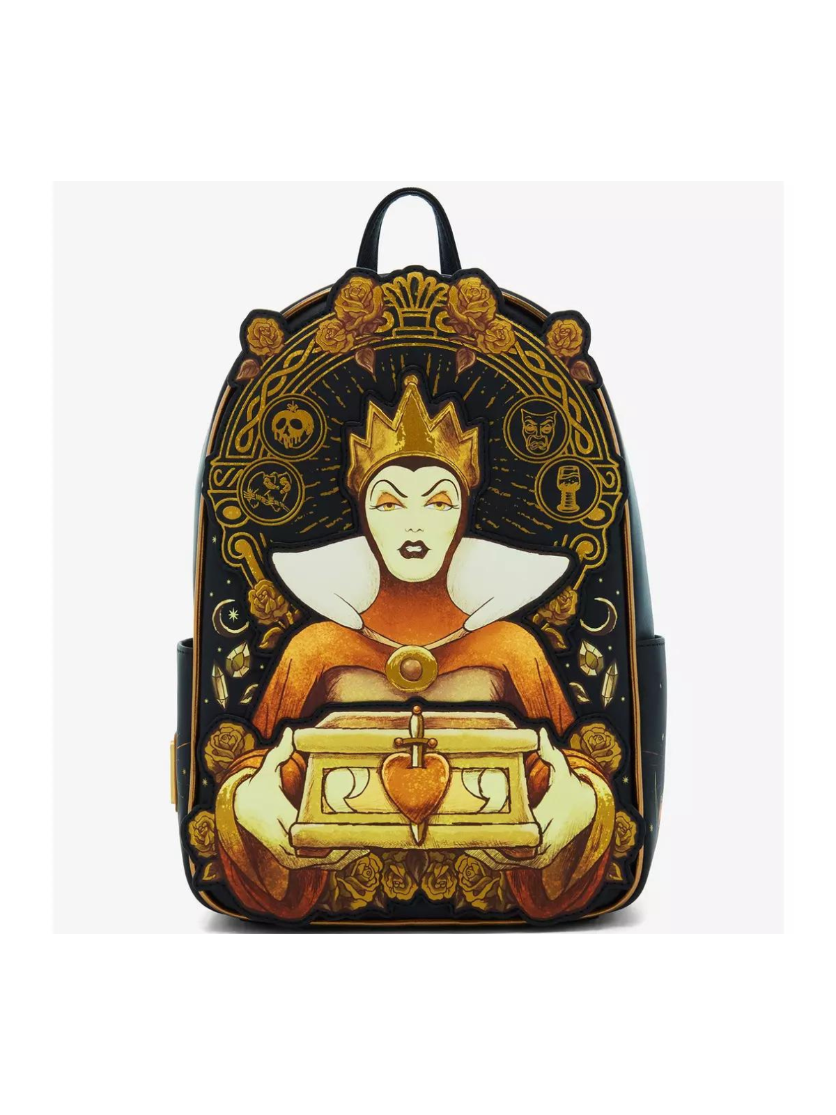 Sac à dos Evil Queen portrait Blanche neige LOUNGEFLY