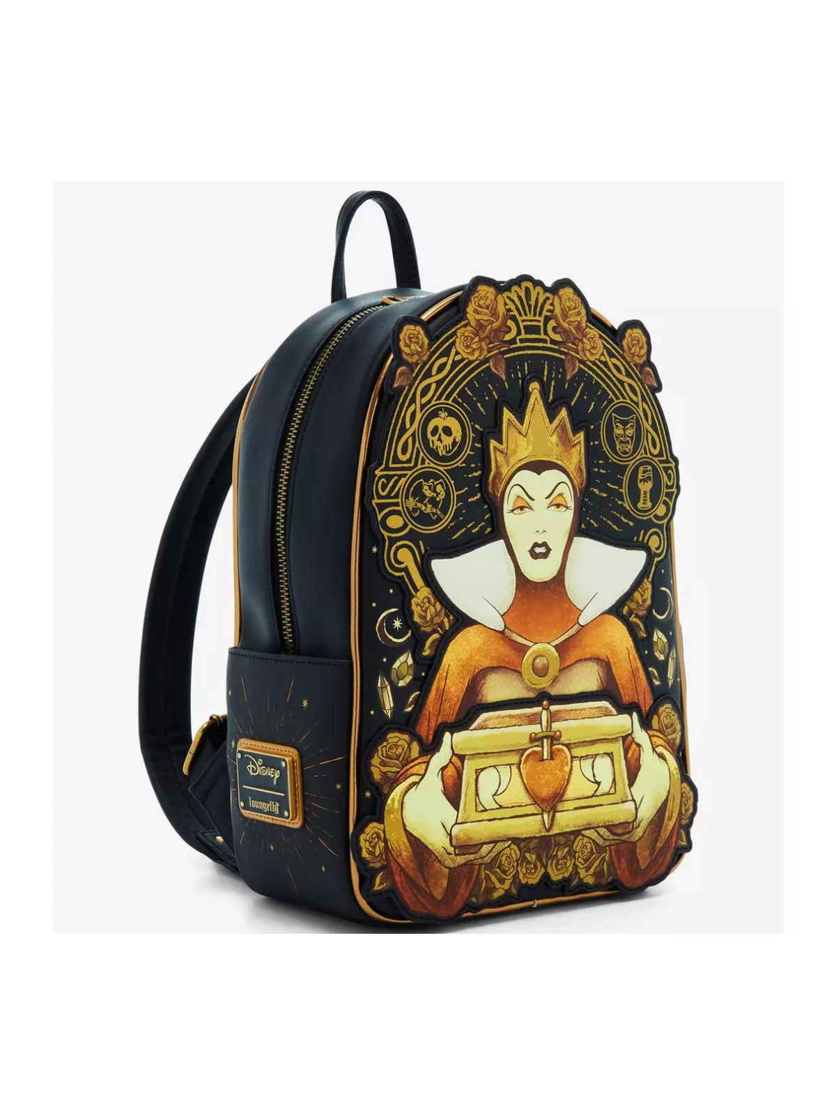 Sac à dos Evil Queen portrait Blanche neige LOUNGEFLY