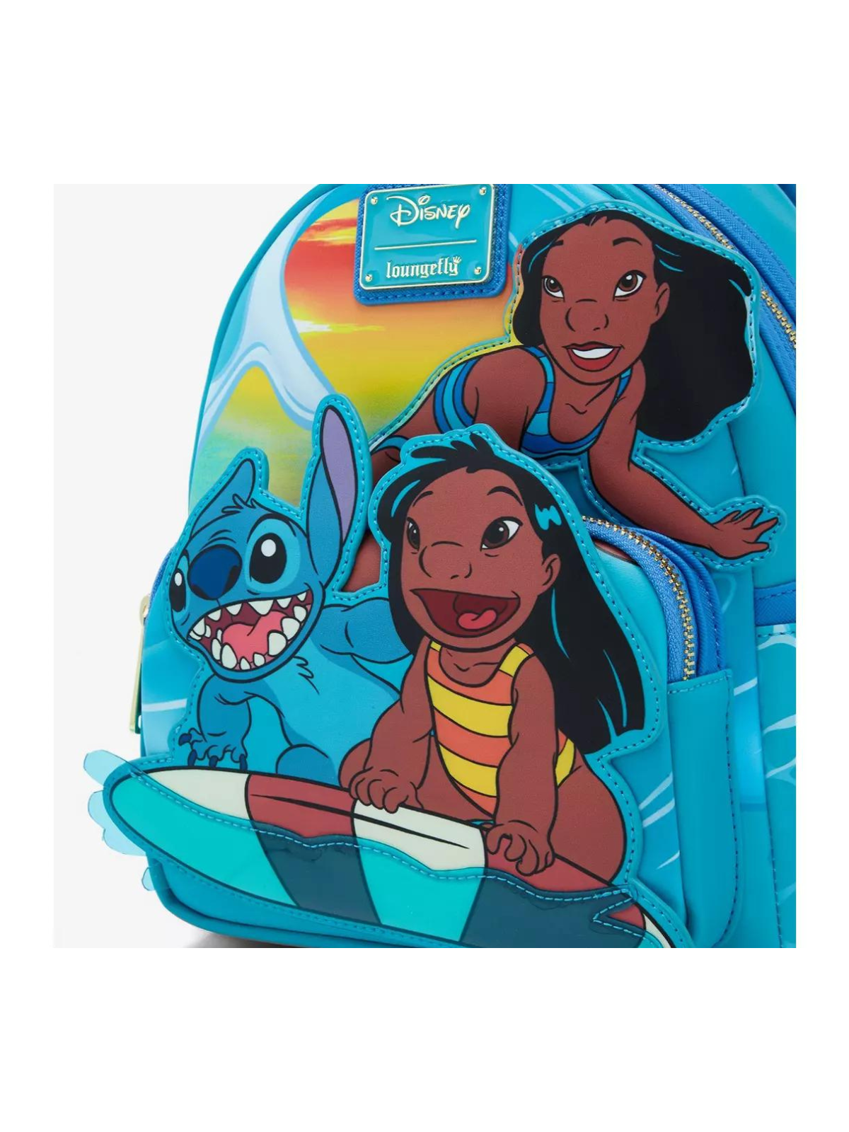 Sac à dos group surfing Lilo & Stitch LOUNGEFLY