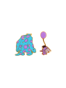 Pin's Sully & Boo Monstres et Compagnie Loungefly