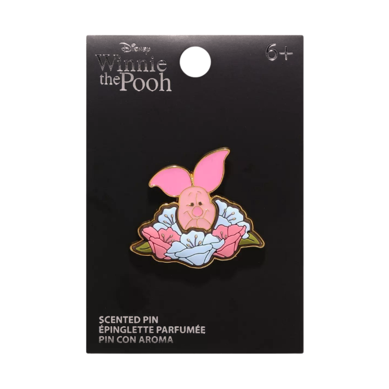 Pin's Porcinet floral parfumé Winnie l'Ourson Loungefly