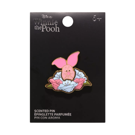 Pin's Porcinet floral parfumé Winnie l'Ourson Loungefly