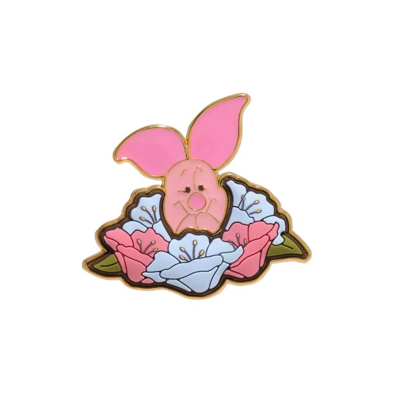 Pin's Porcinet floral parfumé Winnie l'Ourson Loungefly