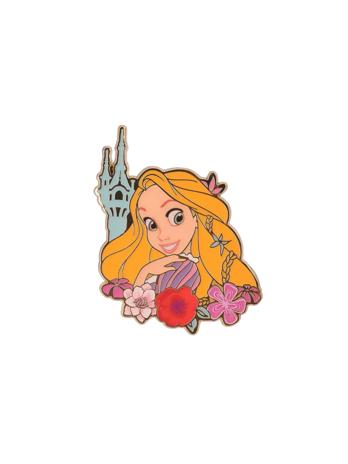Pin's Raiponce Tour Floral Disney