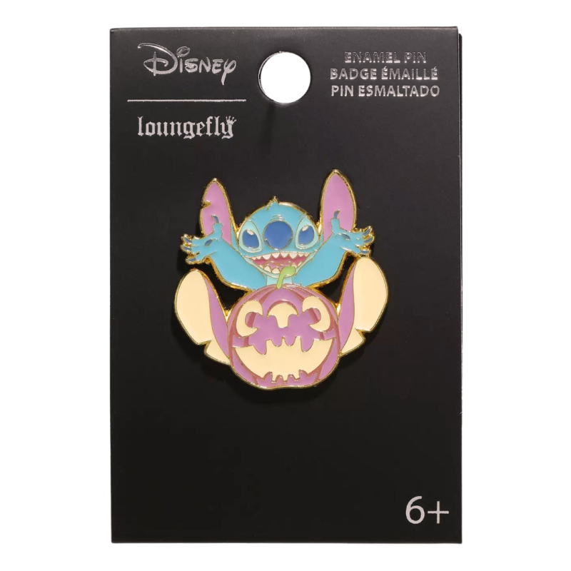 Pin's Pumpkin Stitch Pastel Lilo & Stitch Loungefly