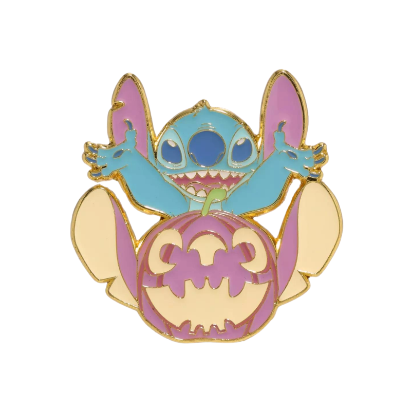Pin's Pumpkin Stitch Pastel Lilo & Stitch Loungefly