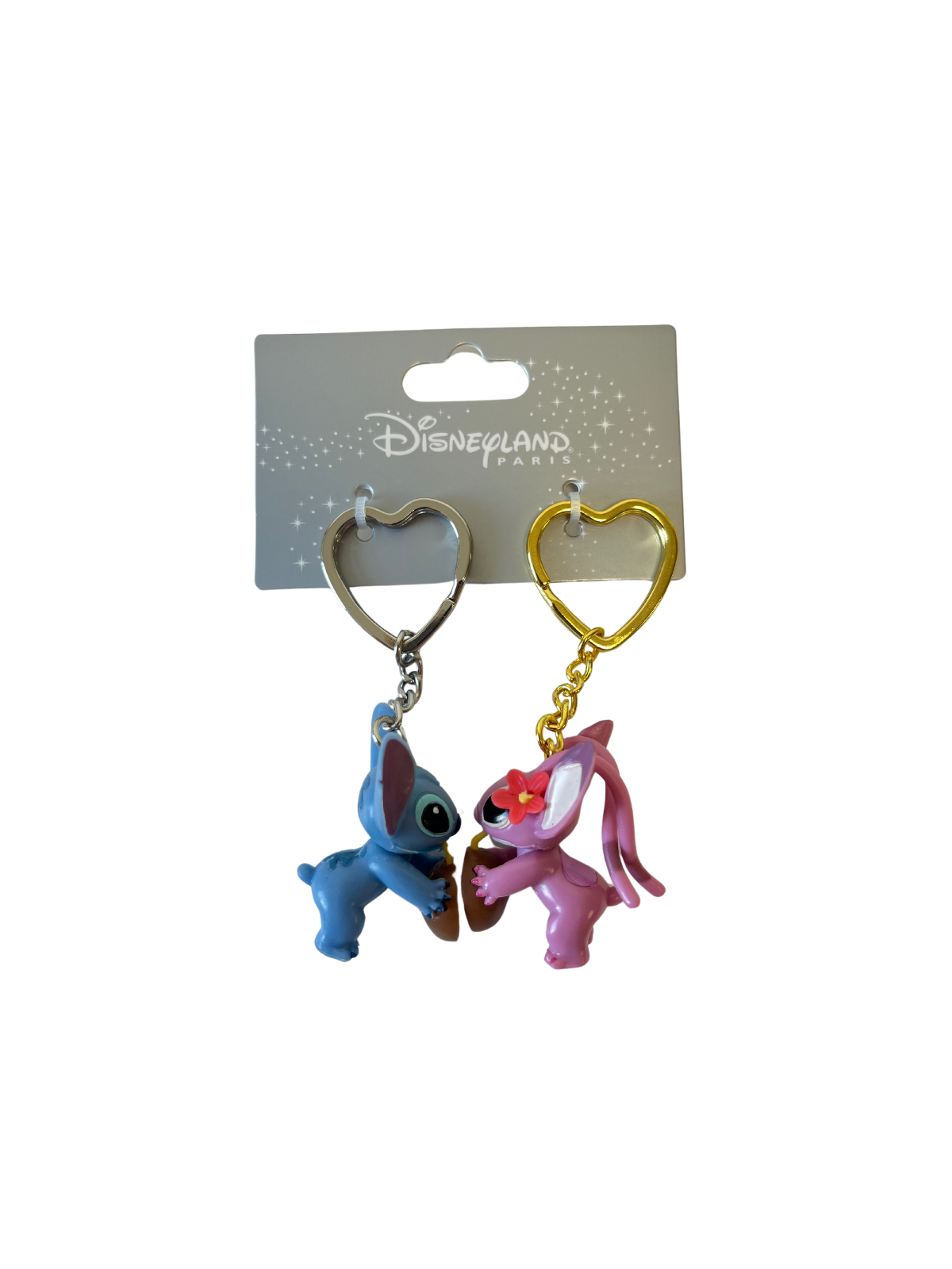 Porte clés duo Stitch Angel Disneyland Paris