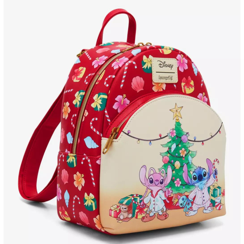 Sac à dos Holiday Tree Stitch & Angel LOUNGEFLY