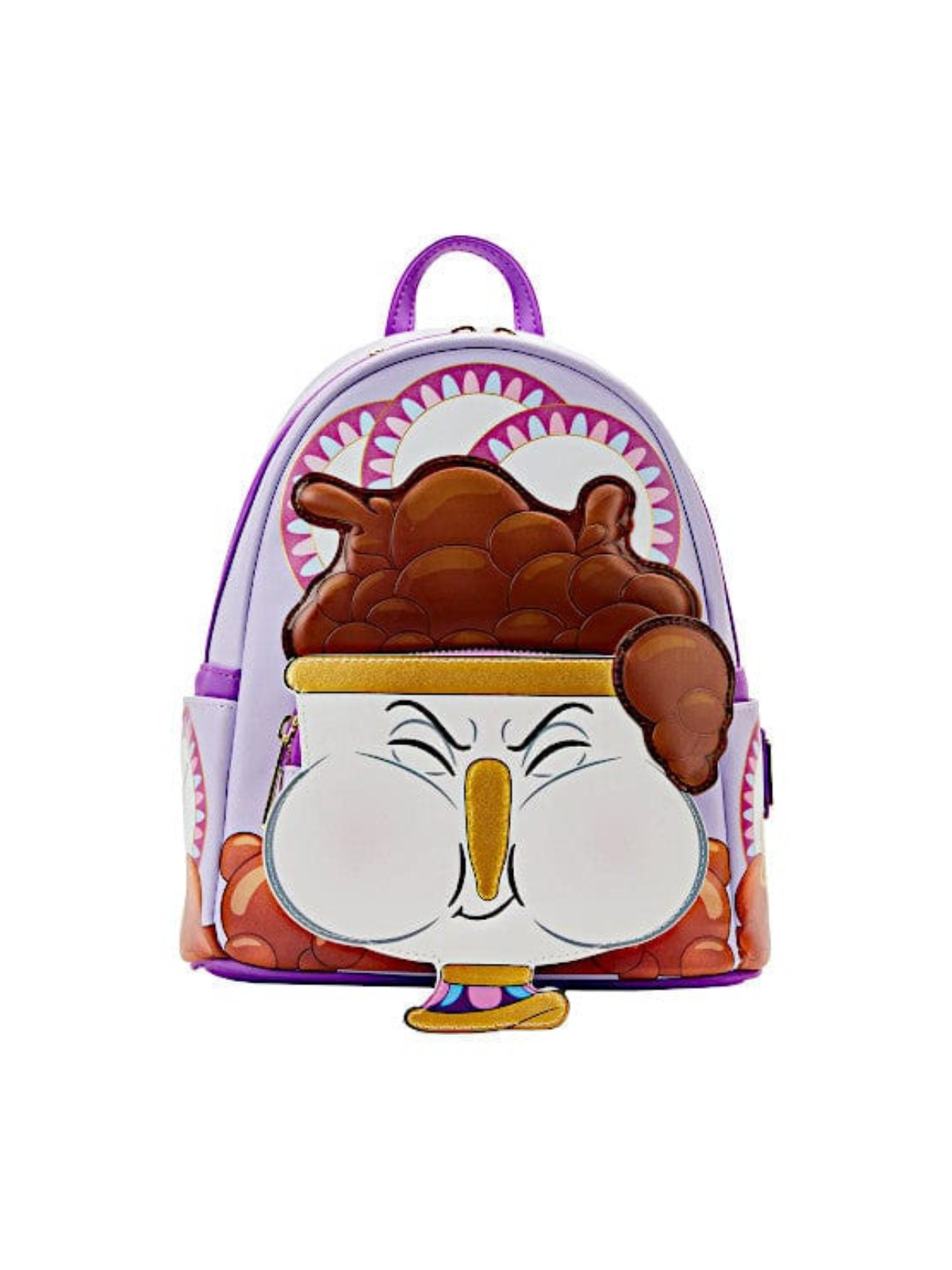 Sac à dos Zip Chip bubbling cosplay La belle & la bête LOUNGEFLY