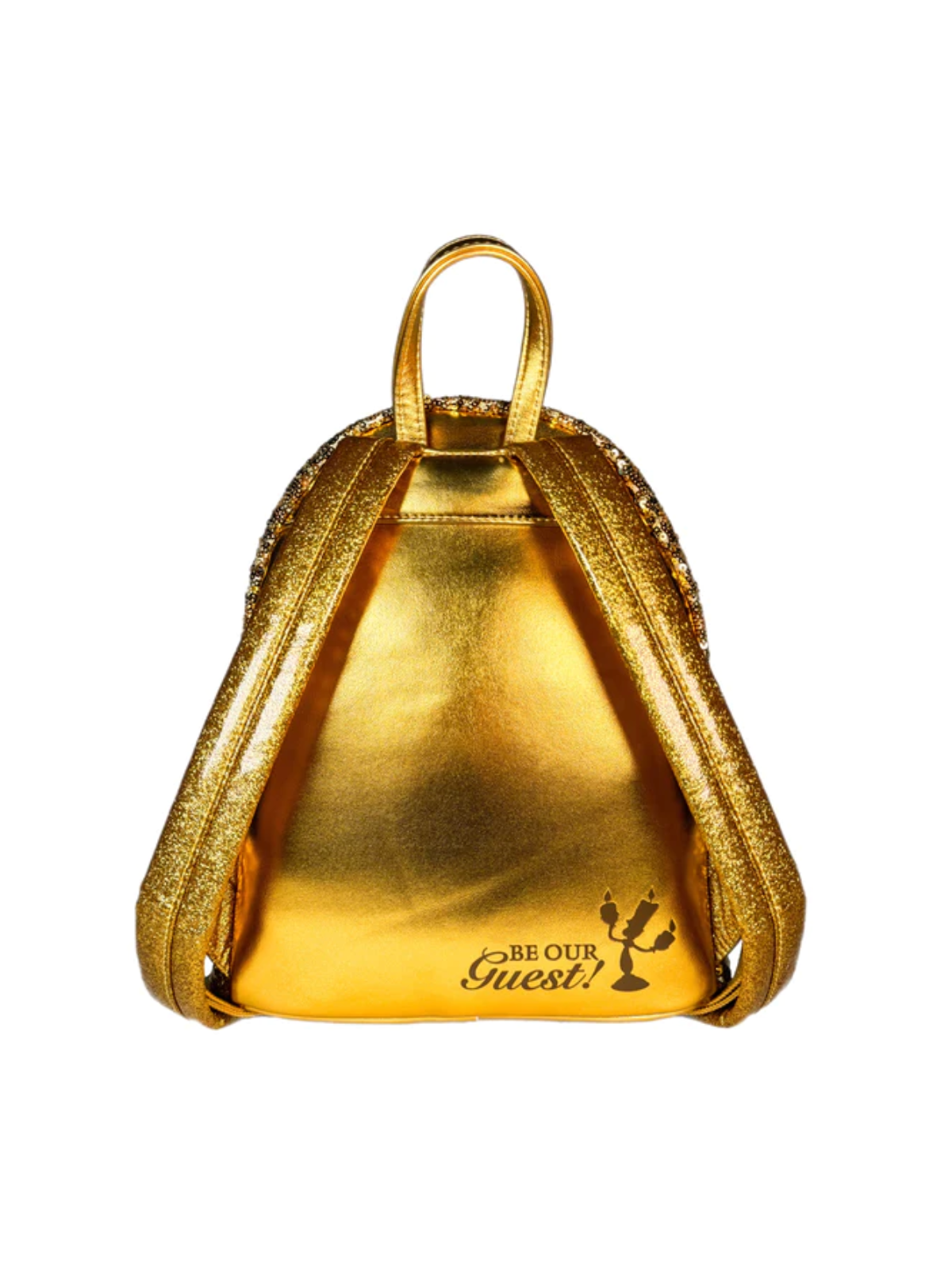 Sac à dos Lumière Sequins La belle & la bête LOUNGEFLY