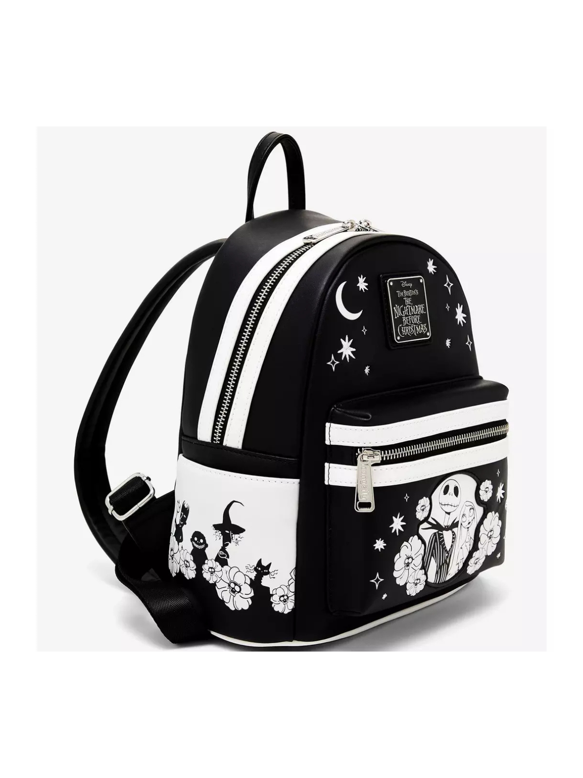 Sac à dos Jack & Sally floral l'étrange noël de Mr Jack LOUNGEFLY